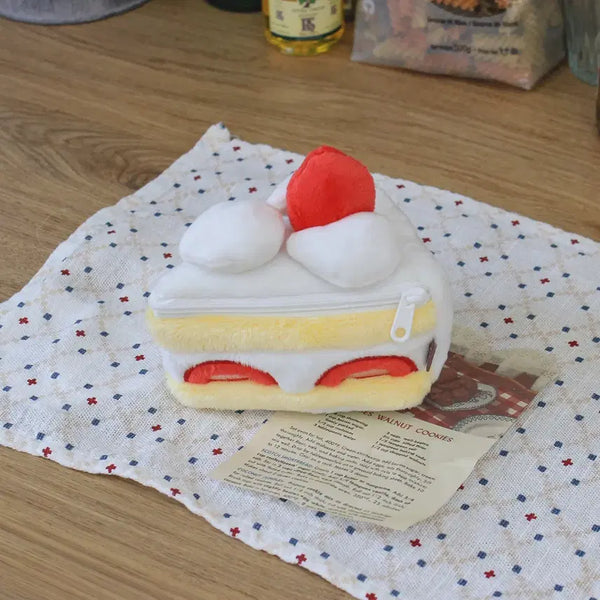 [BUNJANG] Strawberry Shortcake Pouch / 캇제 딸기 파우치 스트로베리 쇼트케이크 파우치