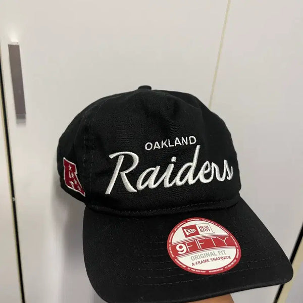 [BUNJANG] New Era Oakland Raiders A-Frame Snapback / 뉴에라 오클랜드 레이더스 스냅백