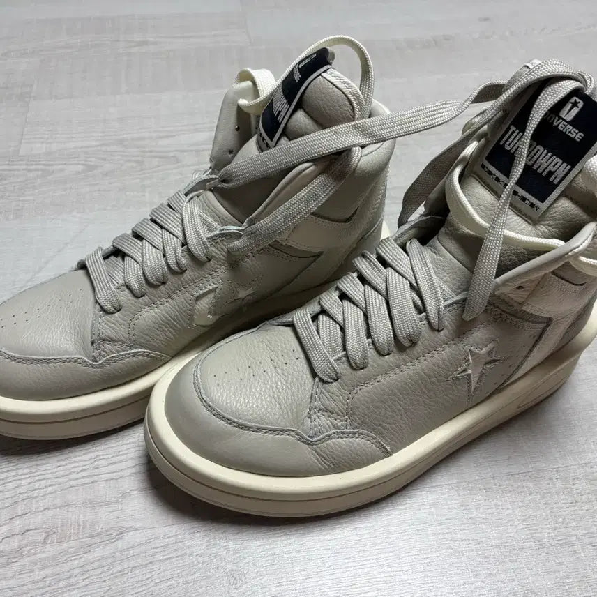[BUNJANG] Rick Owens DRKSHDW x Converse TURBOWPN High Top Sneakers / 컨버스 다크쉐도우 drkshdw  터보웨폰 270 사이즈