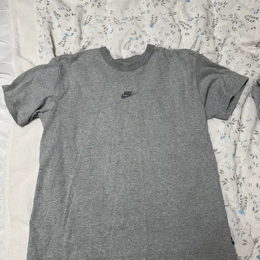 [BUNJANG] Nike Basic Logo T-Shirt Grey XL / 나이키 반팔티 그레이 xl