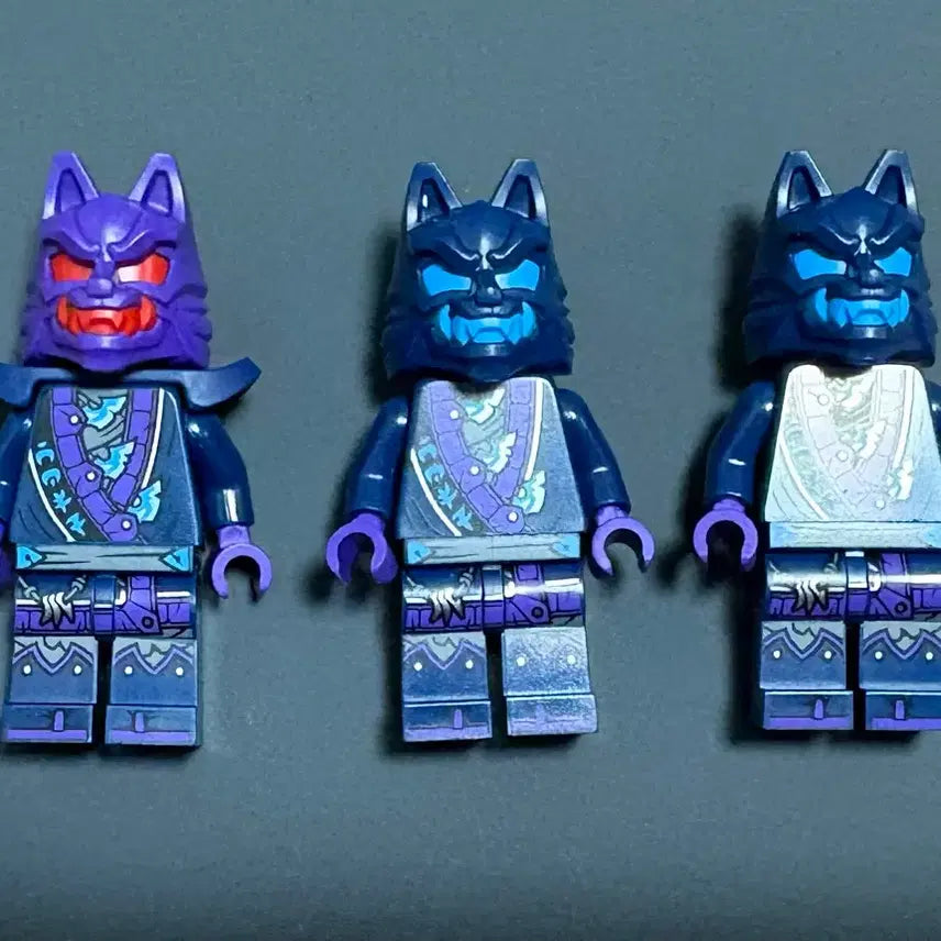 [BUNJANG] LEGO Ninjago Shadow Beasts 3-Set Minifigure / 레고 닌자고 늑대 그림자 3종 세트 미피