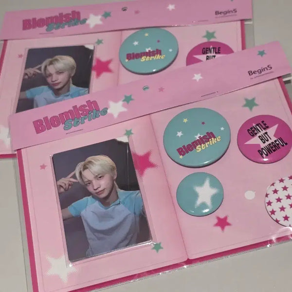 [BUNJANG] TWS Jeongseomul Begins Photocard & Badge Set (Sealed) Bundle / 투어스 정샘물 비긴스 포카 뱃지 세트 미개봉 일괄