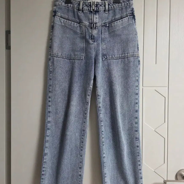 [BUNJANG] ba&sh Washed Wide Leg Denim Pants / ba&sh 와이드 팬츠 워싱 데님(정품)