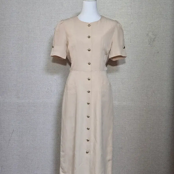 [BUNJANG] Sienne Linen Long Dress S / 시엔느)린넨 롱원피스S