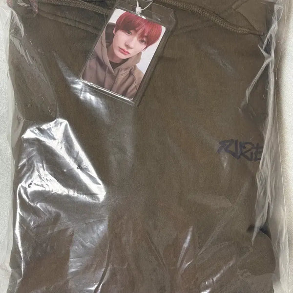 [BUNJANG] RIIZE Anton Hoody B Version Khaki Photocard Sealed / 라이즈 카키색 후드 B버전 앤톤(포카포함) 미개봉