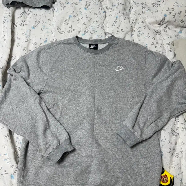 [BUNJANG] Nike Crewneck Sweatshirt Grey XXL / 나이키 맨투맨 그레이 xxl