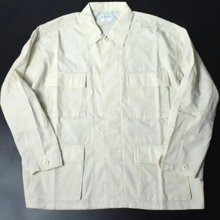 [BUNJANG] H&M Suede Jacket Ivory / 에이치앤엠 스웨이드 자켓 아이보리