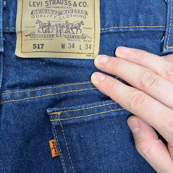 [BUNJANG] Levi's Orange Tab 517 Jeans (34x34) / 리바이스 오랜지라벨 517/34-34