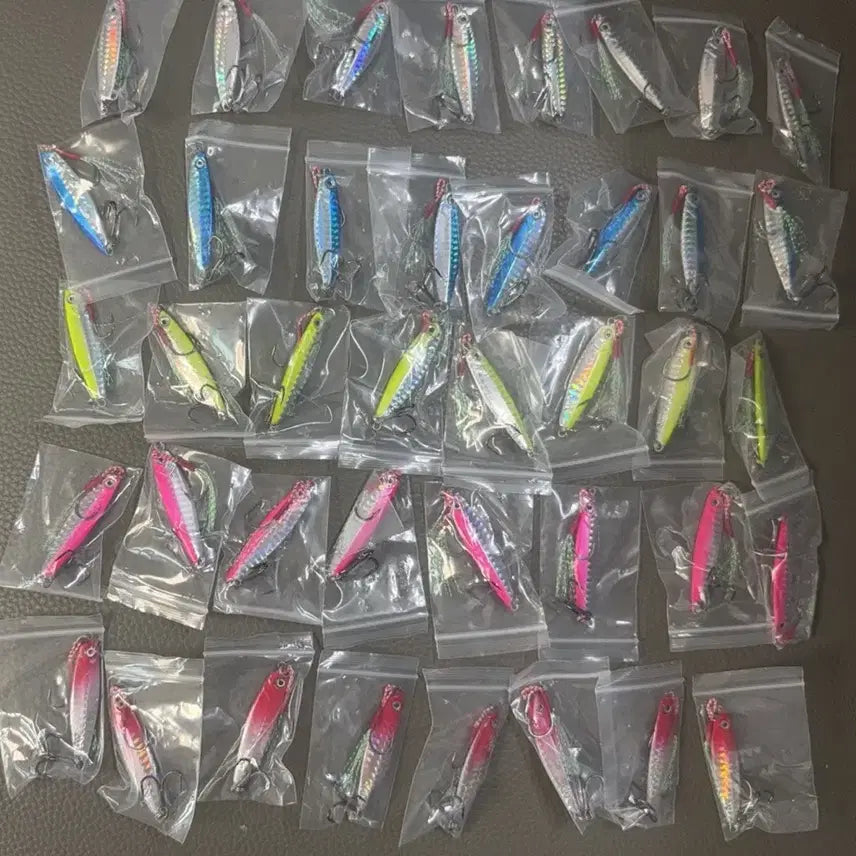 [BUNJANG] 20g Metal Jig Lures Set (40 Pieces) / 20g메탈지그루어 40개