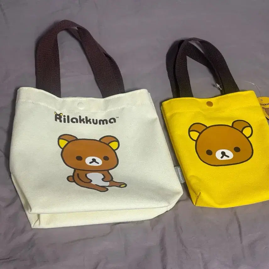 [BUNJANG] Rilakkuma Collaboration Eco Bag Bundle / CU 리락쿠마 콜라보 에코백 일괄