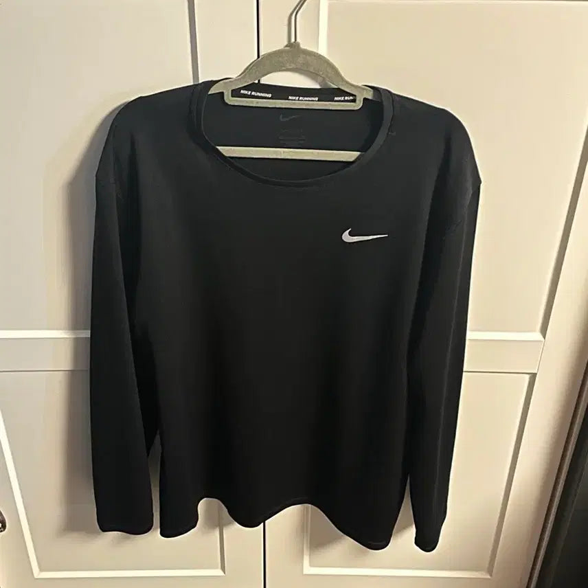 [BUNJANG] Nike Miler Long Sleeve Black XL / (Xl) 나이키 마일러 롱슬리브 블랙