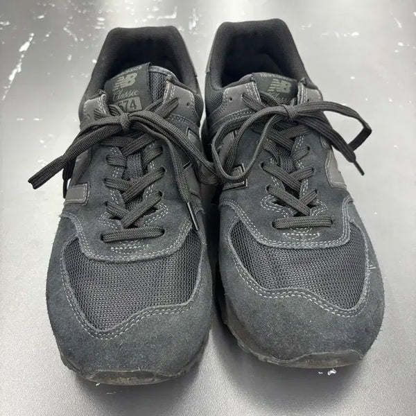 [BUNJANG] New Balance 574 Triple Black Shoes / 뉴발란스 574 트리플블랙 280