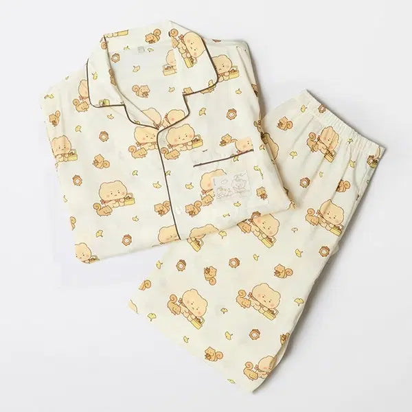[BUNJANG] SPAO Manggeureojingom Long Sleeve Pajamas L / 스파오 망그러진곰 긴팔잠옷 파자마 L