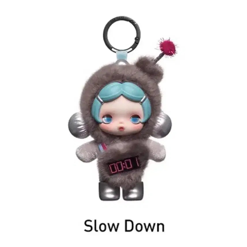 [BUNJANG] Pop Mart Skullpanda Off Mode Series Doll Keychain (Slow Down) Unsealed New Product / [정품]팝마트 스컬판다 Off 모드 시리즈 인형 키링(Slow Down)미개봉 새상품