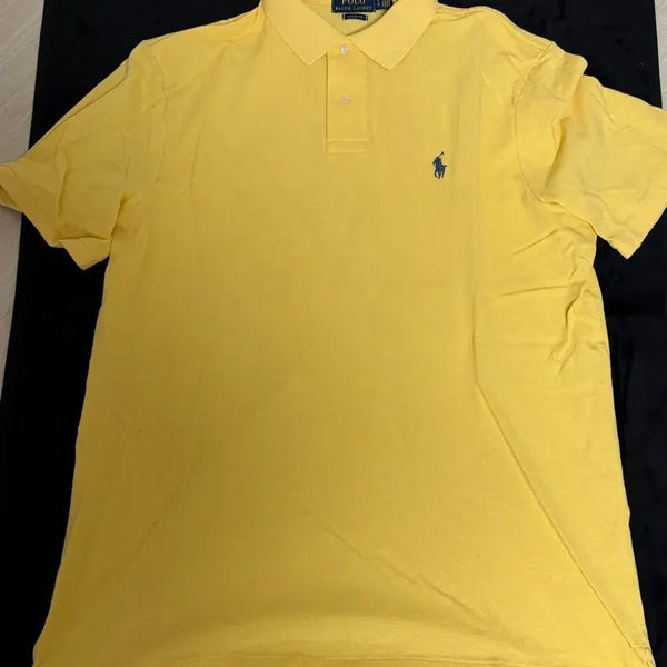 [BUNJANG] Polo Ralph Lauren Classic Fit Polo Shirt Yellow L / 폴로 랄프 로렌 클래식핏 폴로셔츠 (옐로우 / L)