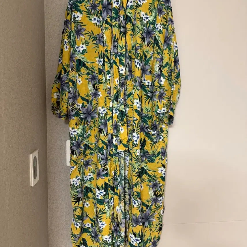 [BUNJANG] Lovlov Flower Long Robe / lovlov 로브로브 플라워 롱 로브