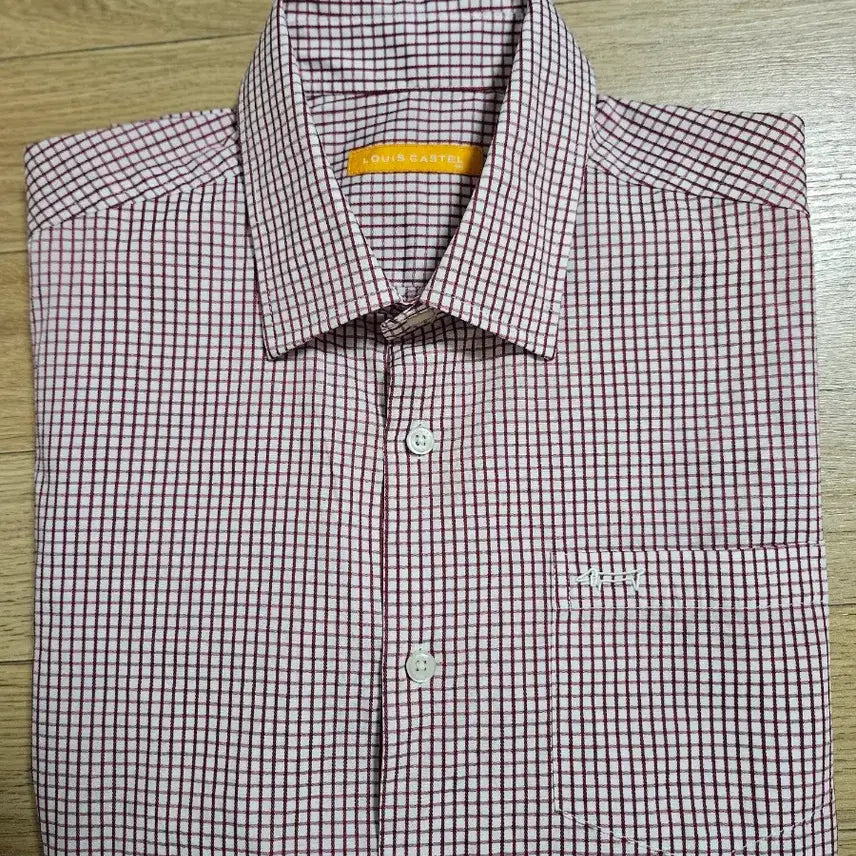 [BUNJANG] Louis Quatorze Checkered Shirt / 루이까또즈 체크 남방 셔츠 100