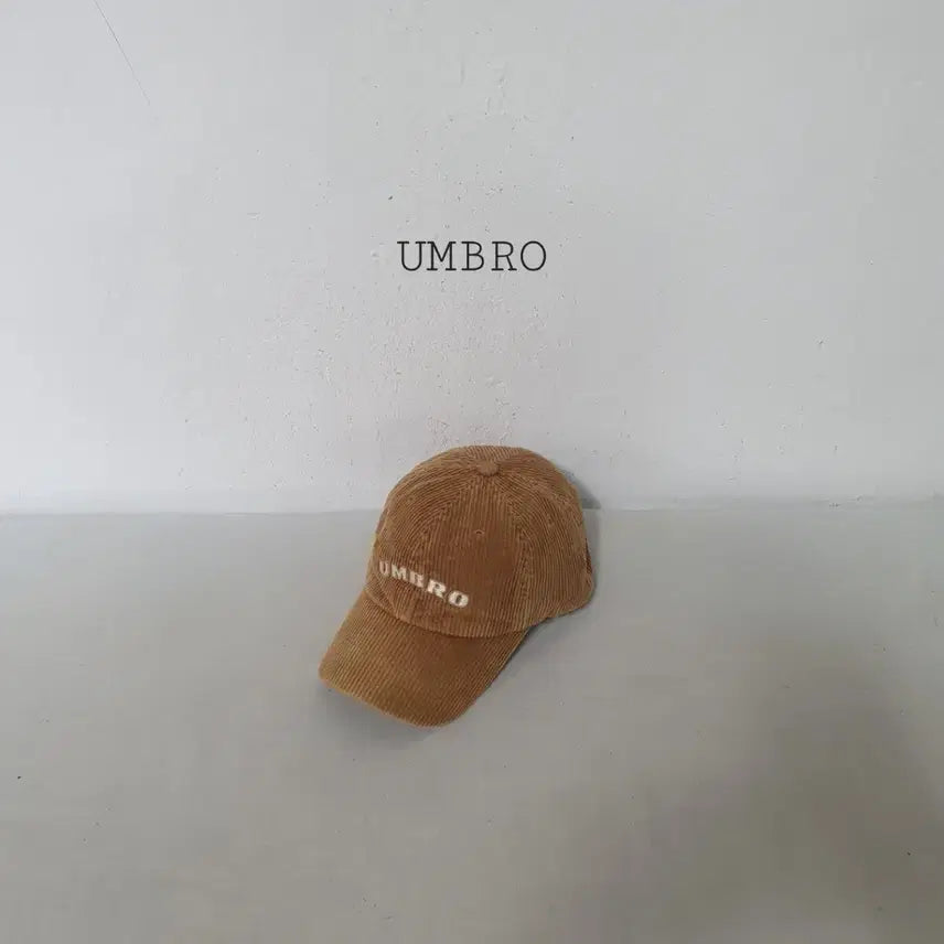 [BUNJANG] Umbro Corduroy Ball Cap Camel / No.26080304 엄브로 코듀로이 볼캡 카멜 캡모자
