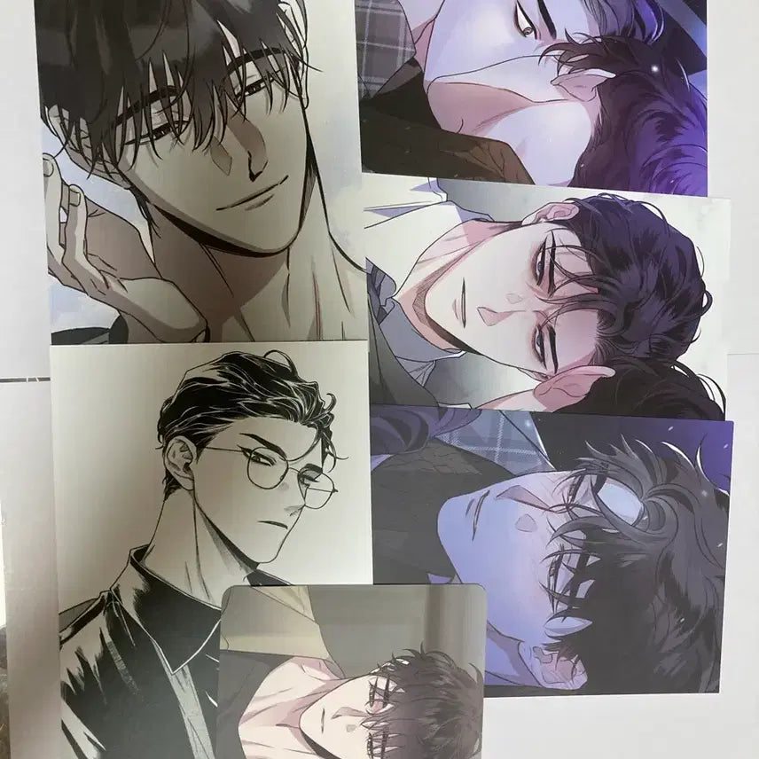 [BUNJANG] Mofan Love Sick Special Edition Postcard and Coaster Bundle Set / 모펀 외사랑 특전 엽서 ,코스터
