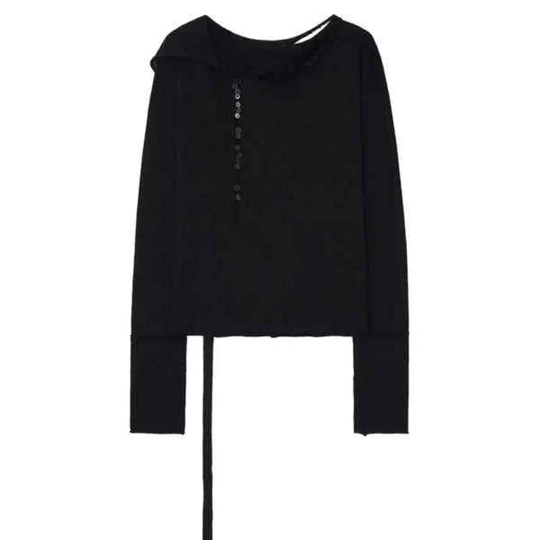 [BUNJANG] Harte Oldem Buttoned Scarf Sleeve / 하르테올뎀 Buttoned Scarf Sleeve [2size]