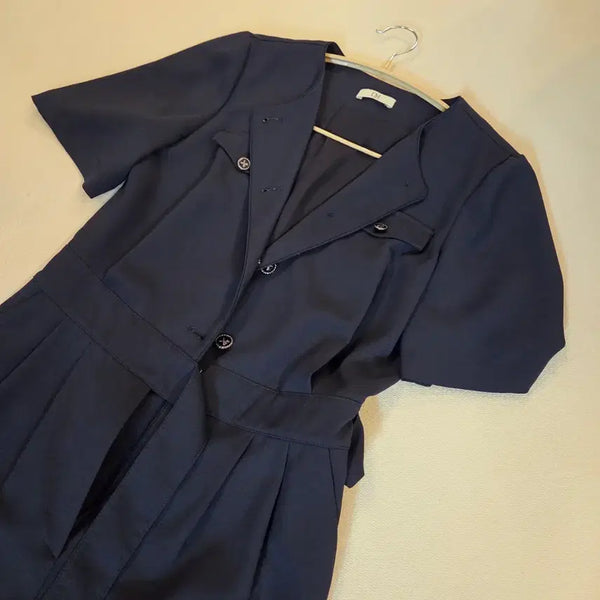 [BUNJANG] It Michaa Navy Jumpsuit / 잇미샤 점프수트 네이비
