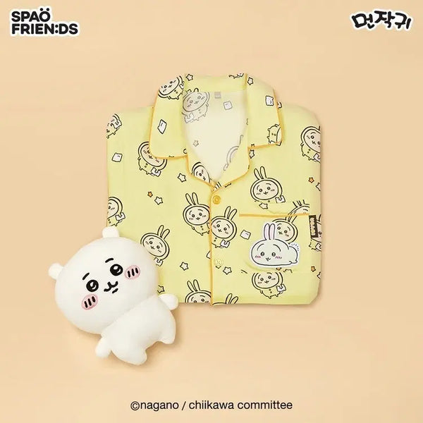 [BUNJANG] SPAO Chiikawa Usagi Short Sleeve Pajamas M / 스파오 먼작귀 치이카와 우사기 반팔잠옷 파자마 M