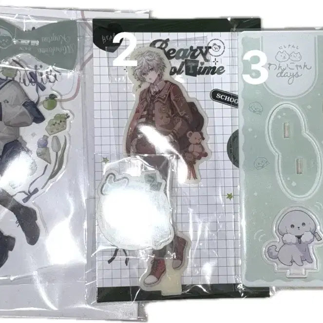 [BUNJANG] Nijisanji Murakumo Kagetsu Acrylic Stand Bundle Set / 니지산지 무라쿠모 카게츠 아크릴 스탠드 일괄