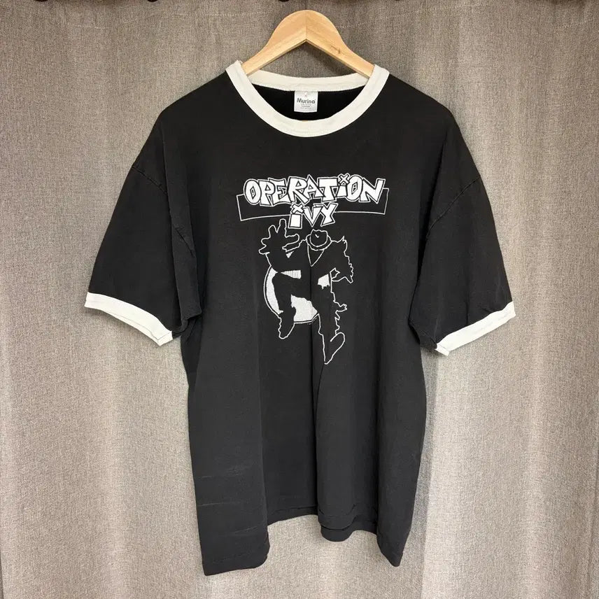[BUNJANG] Operation Ivy 80s Vintage Ringer T-Shirt XL / 80s 오퍼레이션 아이비 Operation Ivy 빈티지 링거 티셔츠 XL