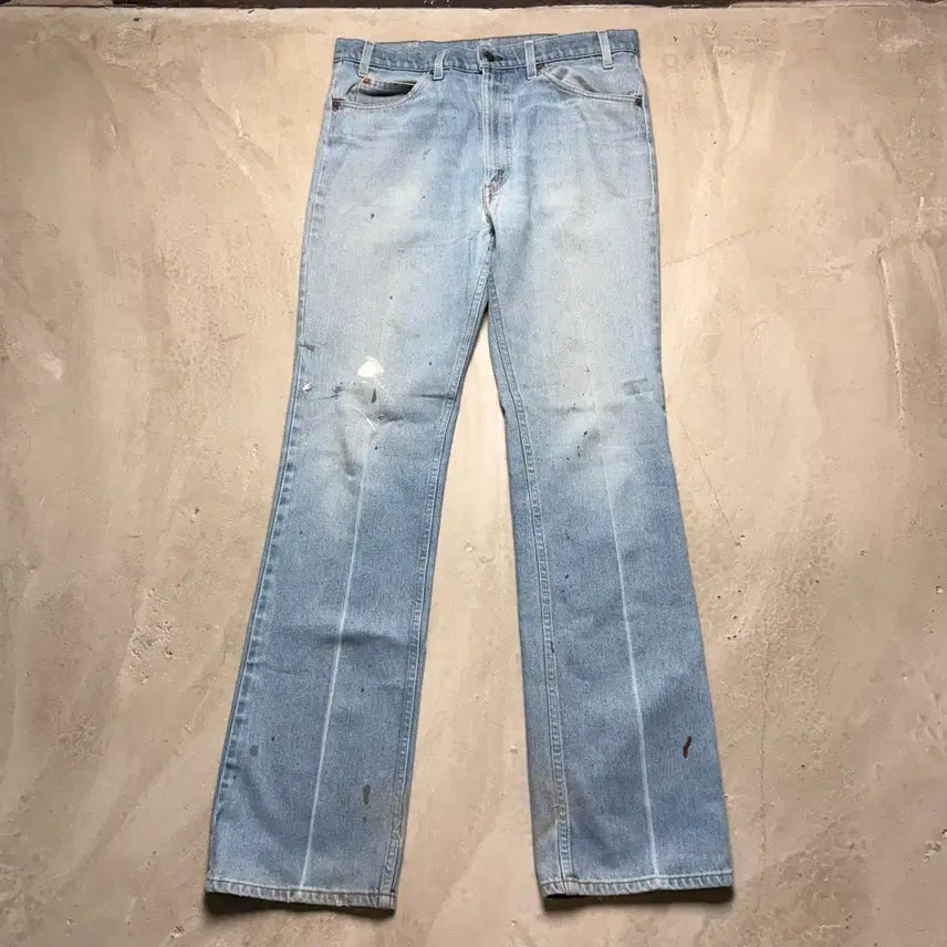 [BUNJANG] Levi's 517 Orange Tab 90s USA Bootcut Jeans Light Wash / [36/36] 90s USA 리바이스 517 부츠컷 오렌지탭 연청