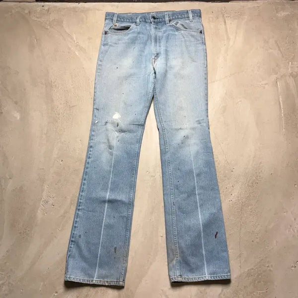 [BUNJANG] Levi's 517 Orange Tab 90s USA Bootcut Jeans Light Wash / [36/36] 90s USA 리바이스 517 부츠컷 오렌지탭 연청