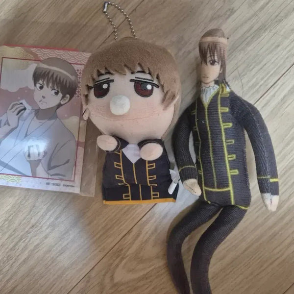 [BUNJANG] Gintama Sougo Okita Baby Nui Plush, Wire Doll, Paper Goods Bundle Set / 은혼 소고 아기누이, 철사 인형, 지류들 일괄 판매