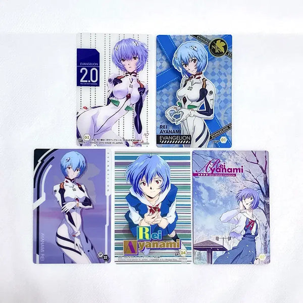 [BUNJANG] Evangelion Ayami Rei Original Art Wafer Card Bundle Set / 에반게리온)원화)포토카드) 웨하스 아야나미 레이