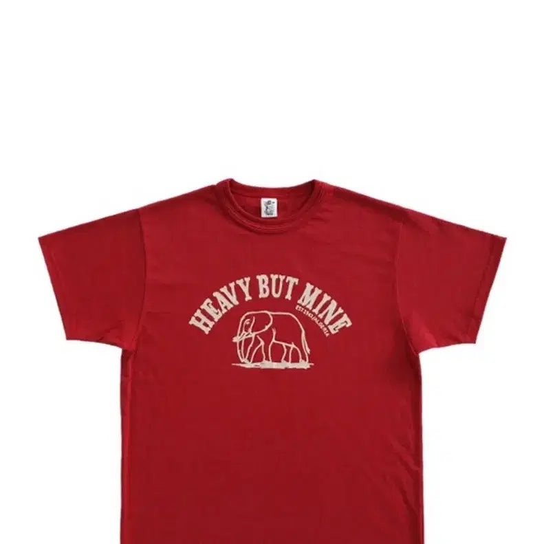 [BUNJANG] Collectpieces HEAVY BUT MINE T-Shirt Red L / 컬렉트피시스 HEAVY BUT MINE 티셔츠 레드 L