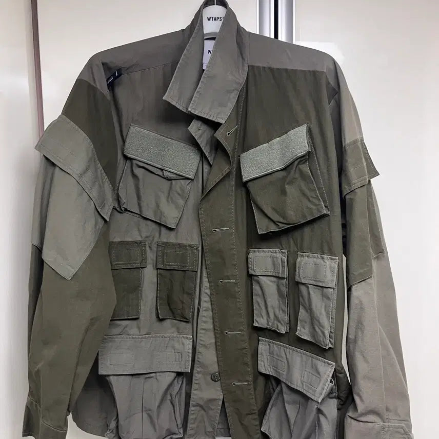 [BUNJANG] WTAPS Modular Shirt Jacket (172GWDT-SHM04) / 더블탭스 WTAPS 모듈러 셔츠 자켓(172GWDT-SHM04)