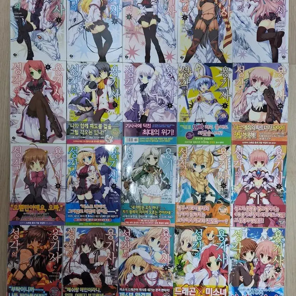 [BUNJANG] Record of the Dragon Knights Novel + Comics Full Set / 성각의 용기사 소설 + 코믹스 전권 세트