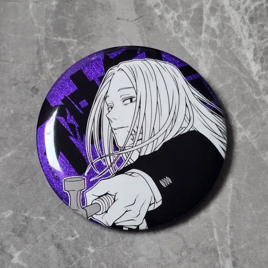 [BUNJANG] Sakamoto Days Shishiba Can Badge / 사카모토데이즈 시시바 캔뱃지