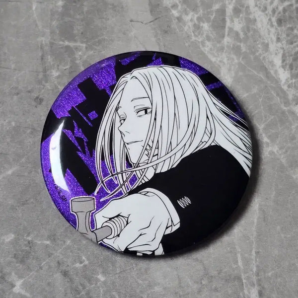 [BUNJANG] Sakamoto Days Shishiba Can Badge / 사카모토데이즈 시시바 캔뱃지