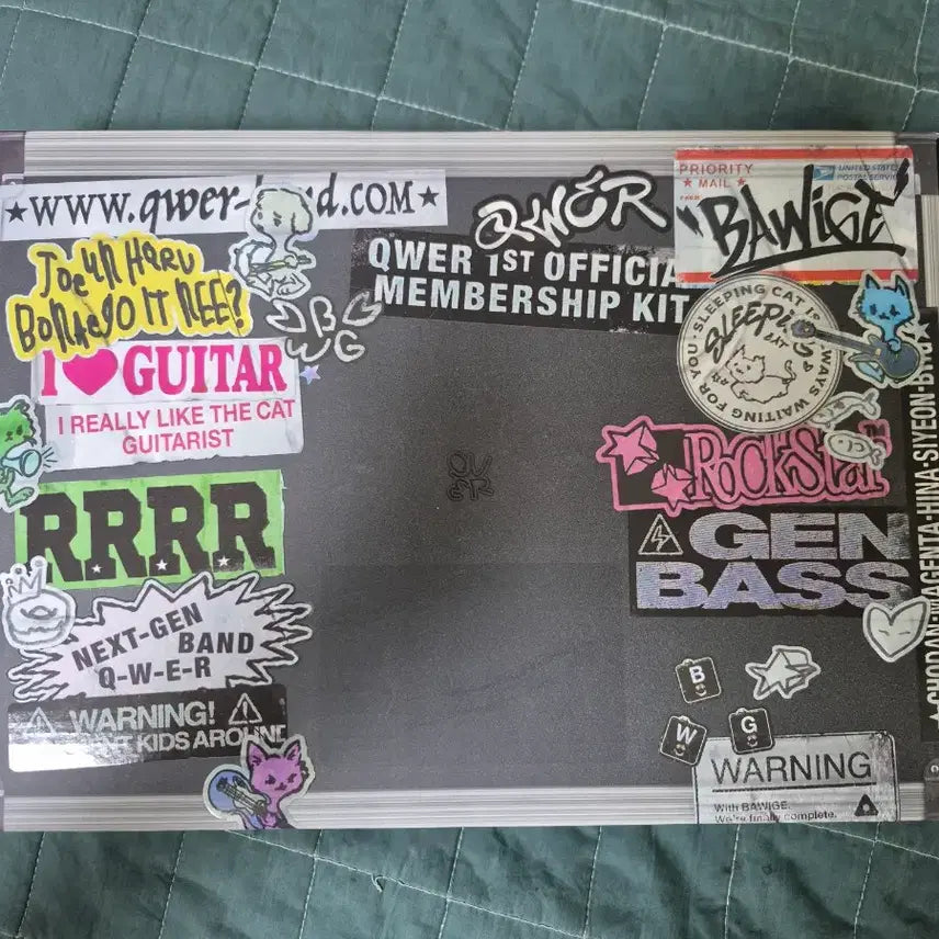 [BUNJANG] QWER Fanclub Kit Full Set / qwer 팬클럽 키트 풀박
