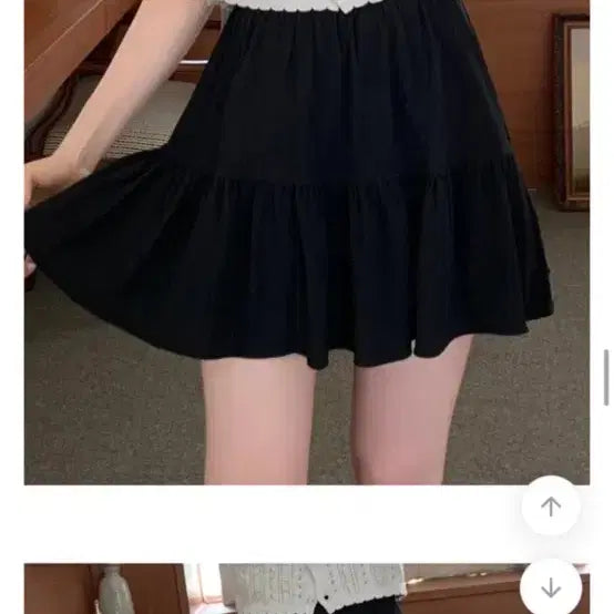 [BUNJANG] Ablhy Flare Mini Skirt / 에이블리 플레어 미니 스커트 - 새상품