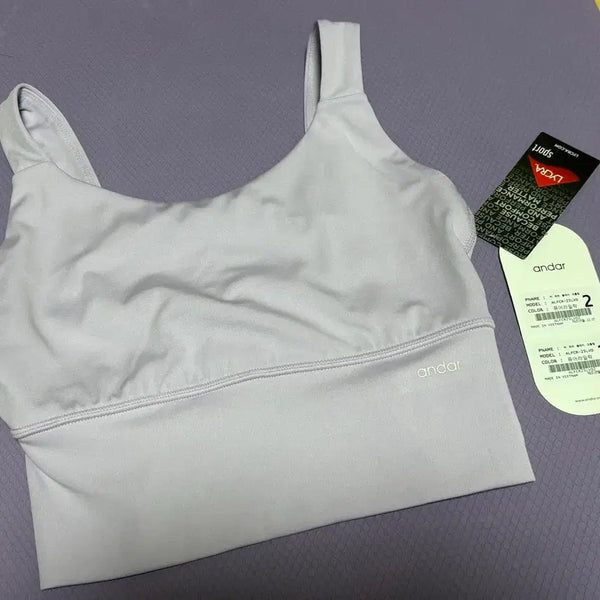 [BUNJANG] Andar Pure Lilac Bra Top Size 2 / 안다르 브라탑 퓨어라일락 새상품
