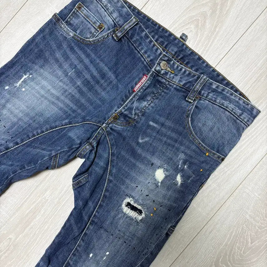 [BUNJANG] DSQUARED2 Slim Fit Biker Jeans / DSQUARED2 청바지 디스퀘어드2