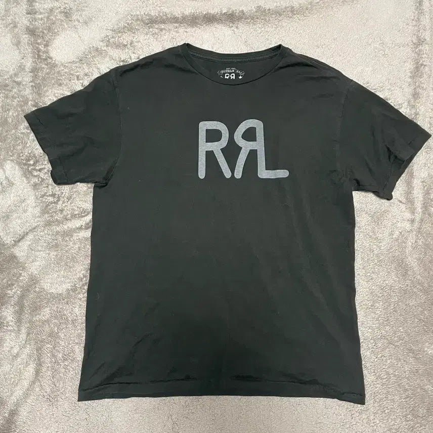 [BUNJANG] RRL Ranch Logo Short Sleeve T-Shirt / RRL 더블알앨 랜치 로고 반팔 티셔츠
