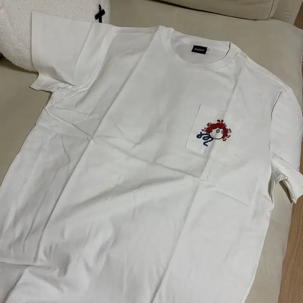 [BUNJANG] Malbon White T-Shirt L / 새제품 말본 화이트 티셔츠L