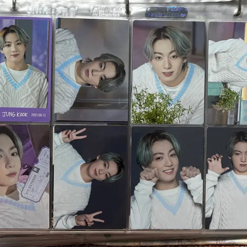 [BUNJANG] BTS Jungkook 'Map of the Soul: 7' - The Journey 'Soujyu' Photocard Set / 방탄소년단 정국 소우주 포카 세트 드래곤볼