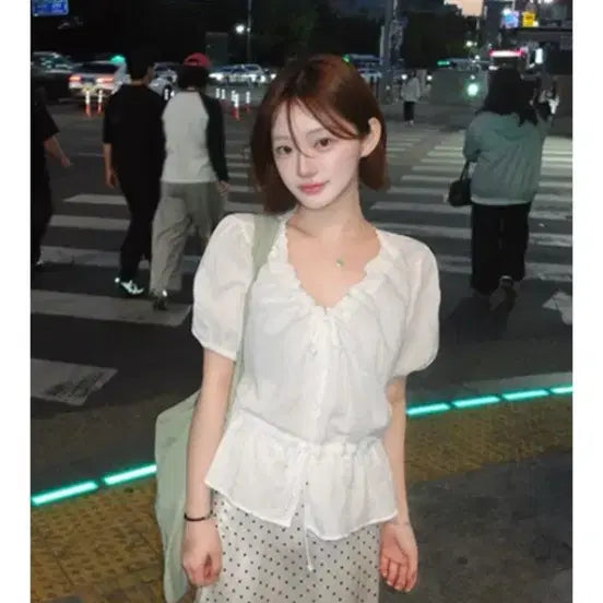 [BUNJANG] Ramirez Blouse and Skirt Set / 라미네즈 블라우스 스커트