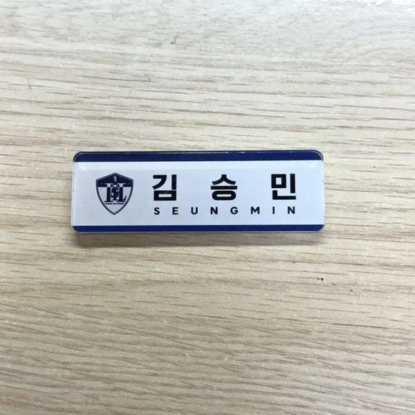 [BUNJANG] Stray Kids Seungmin Busan Pop-up Name Tag / 스키즈 승민 부산 팝업 명찰