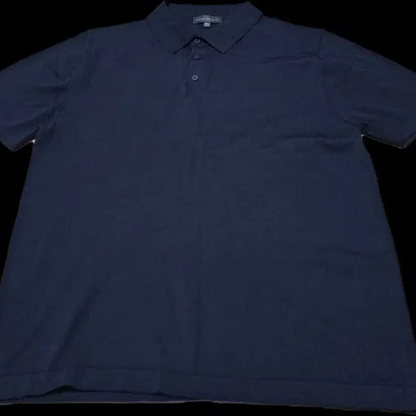 [BUNJANG] SPAO Cooltech Polo Collar Short Sleeve Knit XXL Navy / 스파오 [COOLTECH] 폴로카라 반팔니트 (XXL)