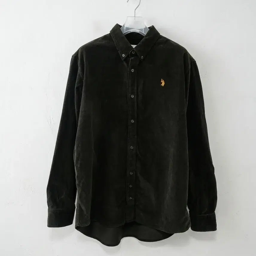 [BUNJANG] U.S. POLO ASSN. Corduroy Shirt Brown 2XL / U.S. POLO ASSN. 코듀로이 브라운 셔츠 2XL