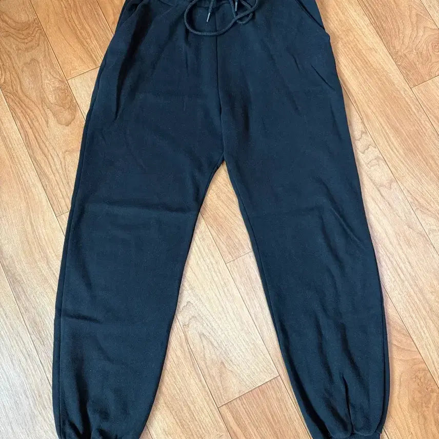 [BUNJANG] Women's Comfortable Jogger Pants - Black / 여성 긴바지추리닝트레이닝복운동복 조거팬츠 허리밴딩고무줄시보리 블랙검정검은색 편한바지