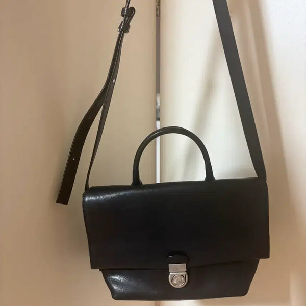 [BUNJANG] Monde Monde Leather Bag / 몽드몽드 ,29cm 구매한 레더 가방